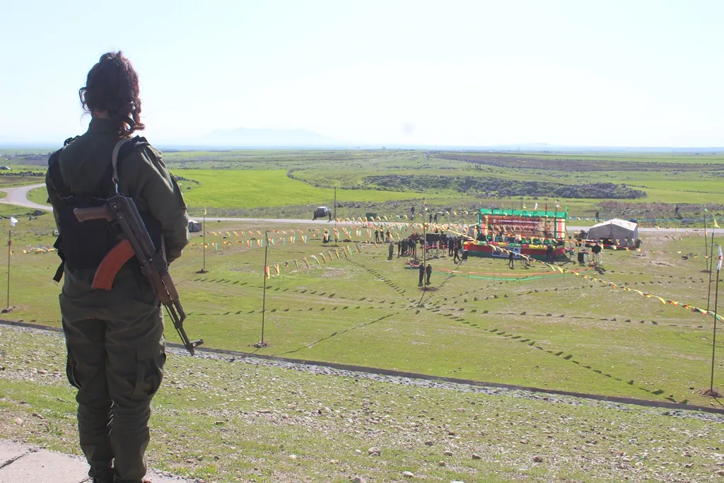 North, east Syria people celebrating Newroz 2019