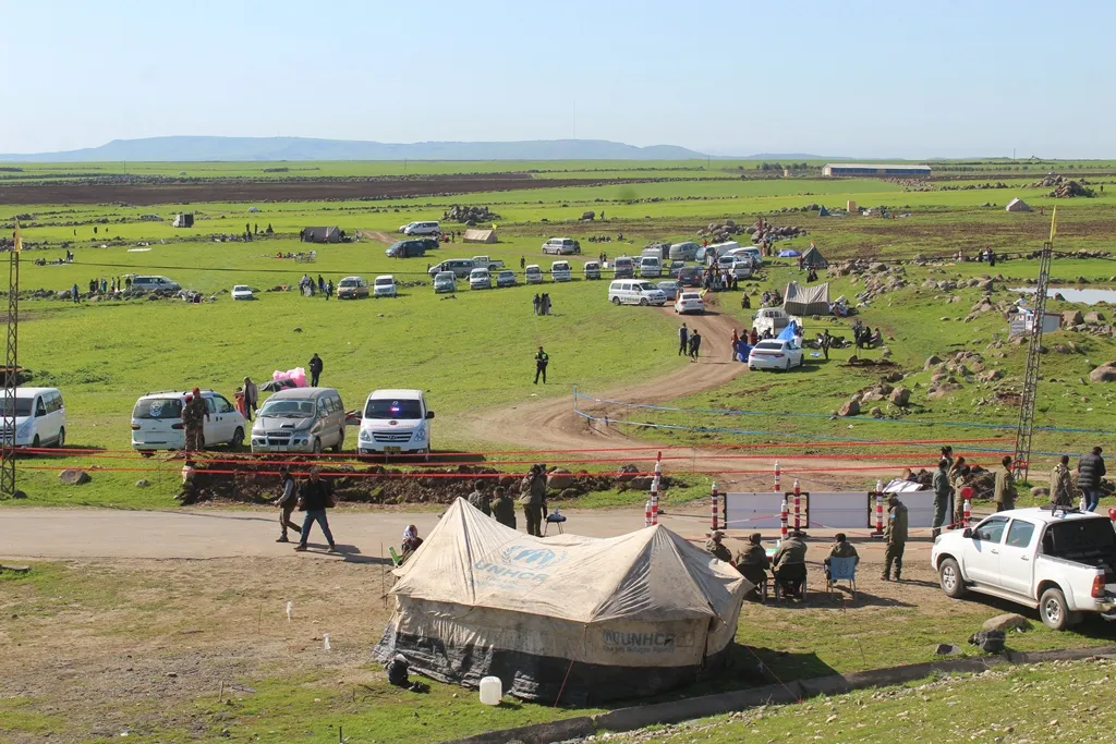 North, east Syria people celebrating Newroz 2019