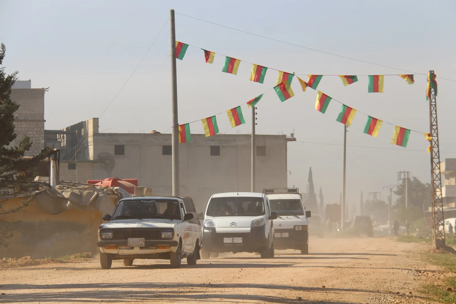 North, east Syria people celebrating Newroz 2019