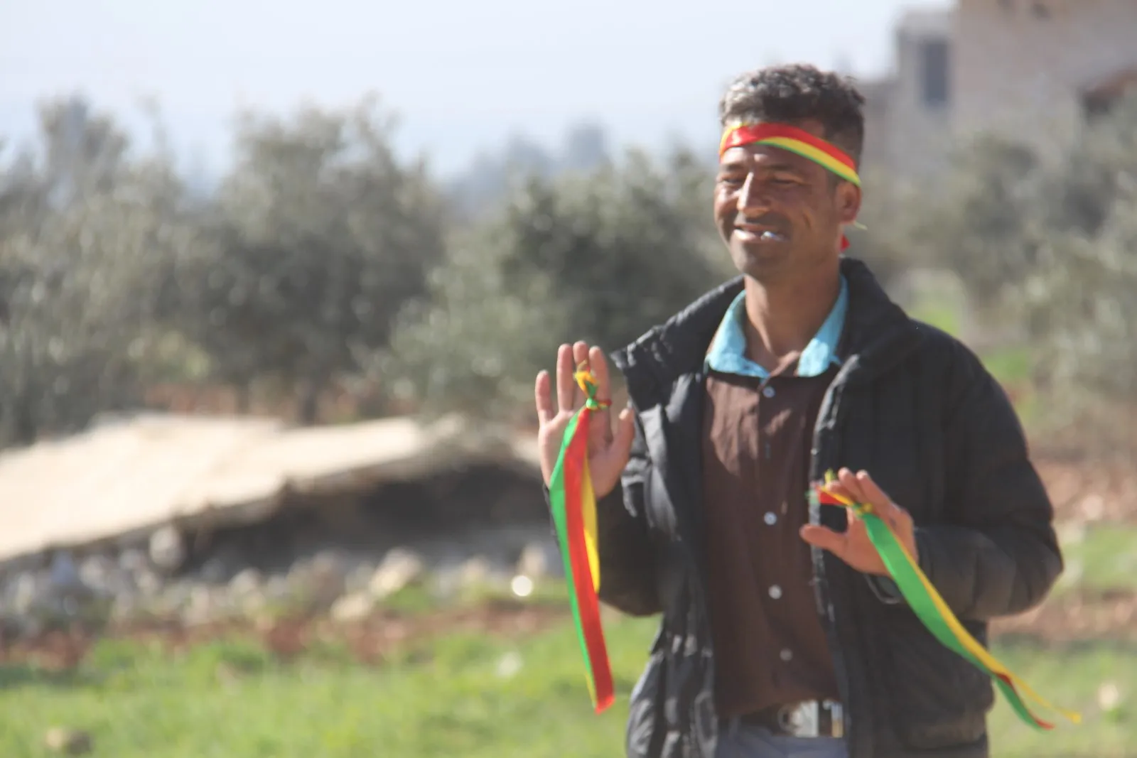 North, east Syria people celebrating Newroz 2019