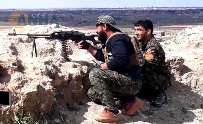 Strong battels in al-Baguz