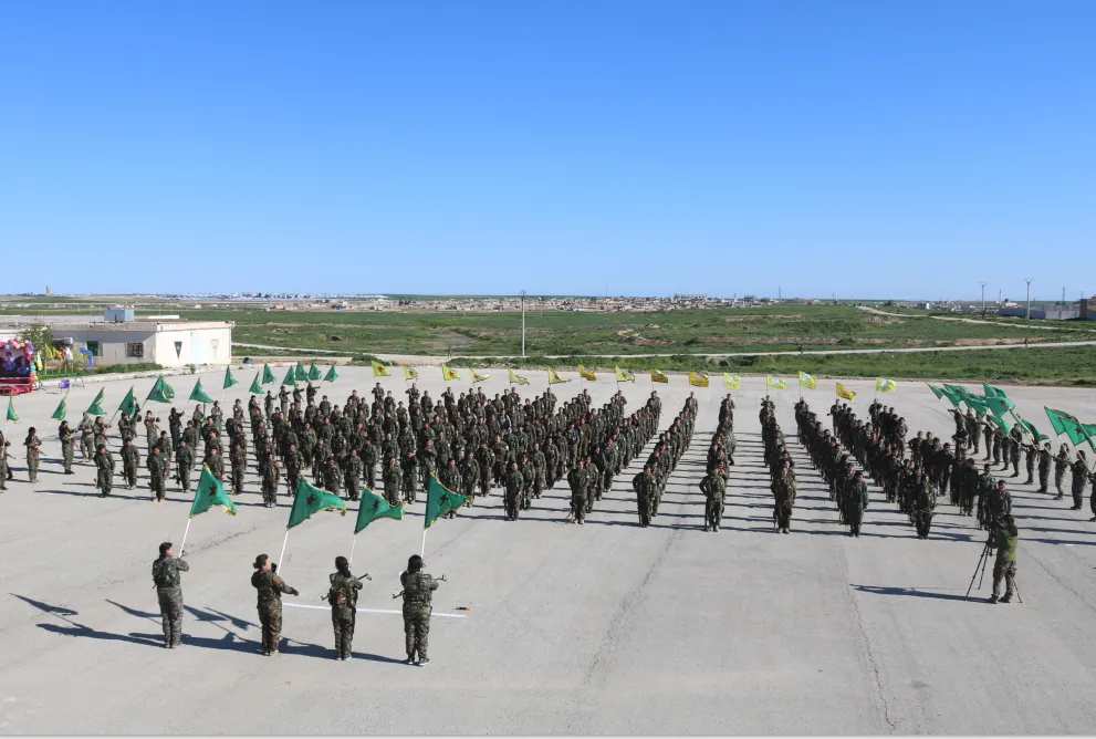 YPJ commemorated International Women's Day in solemn ceremony