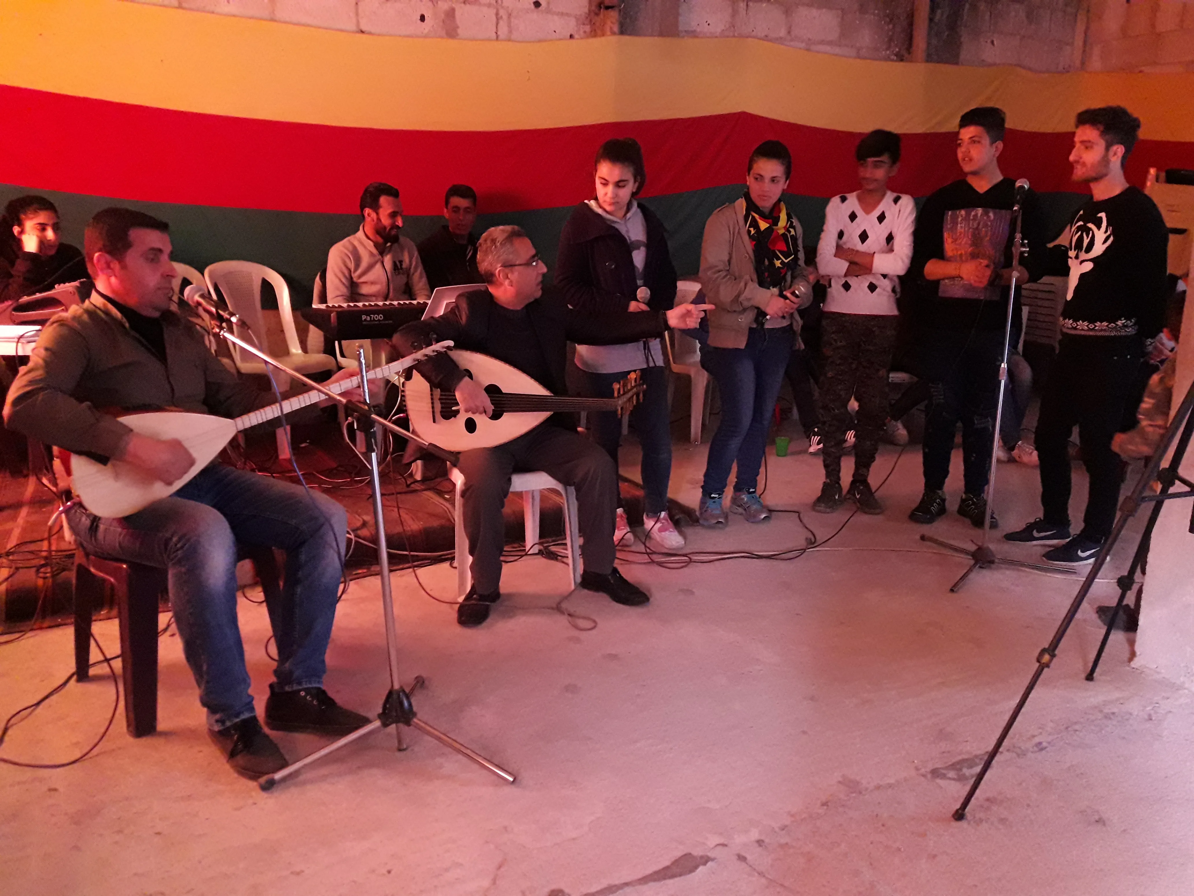 Preparations to celebrate Newroz 2019 in Damascus completed