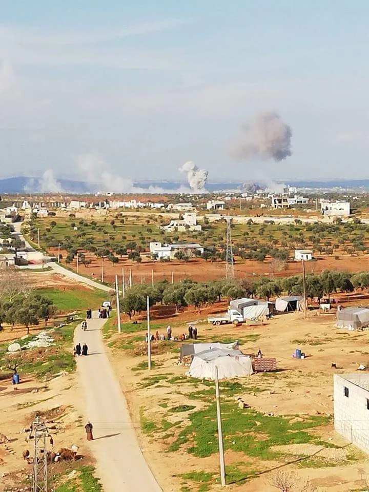 Russian planes bomb Kefriya town