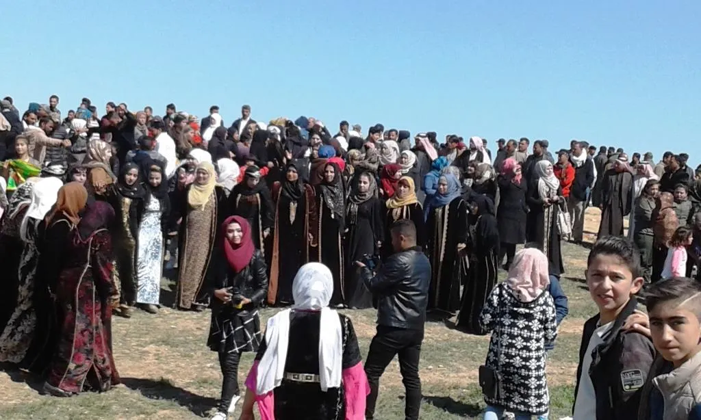 The celebration of International Women's Day begins in al-Raqqa