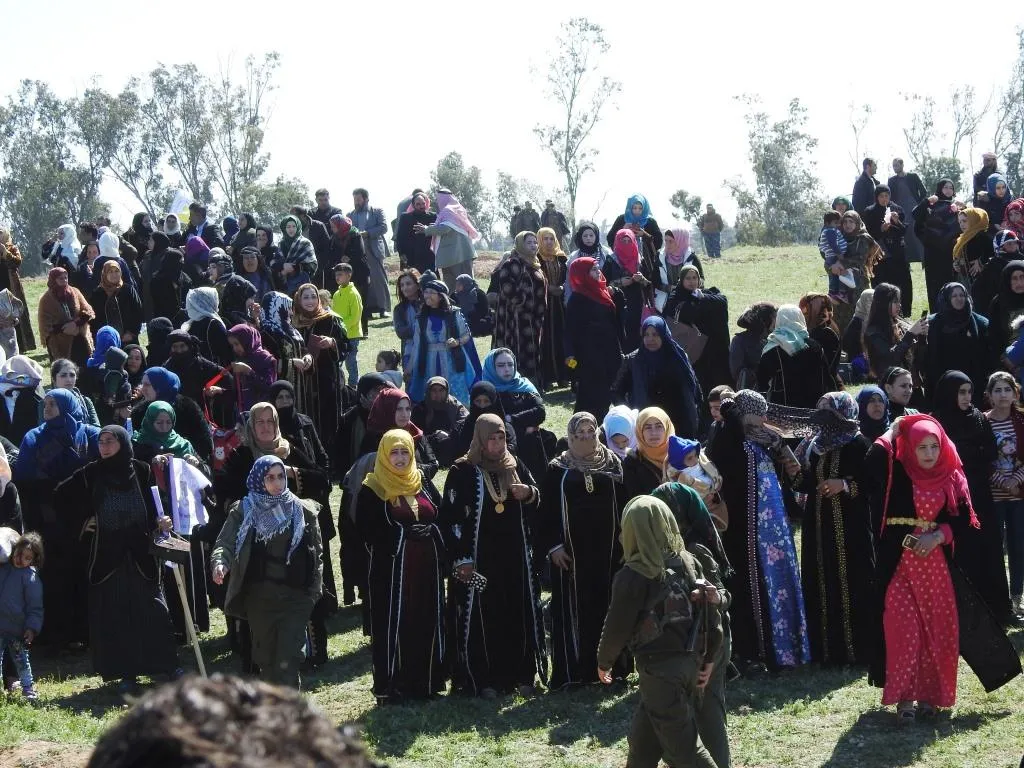 The celebration of International Women's Day begins in al-Raqqa