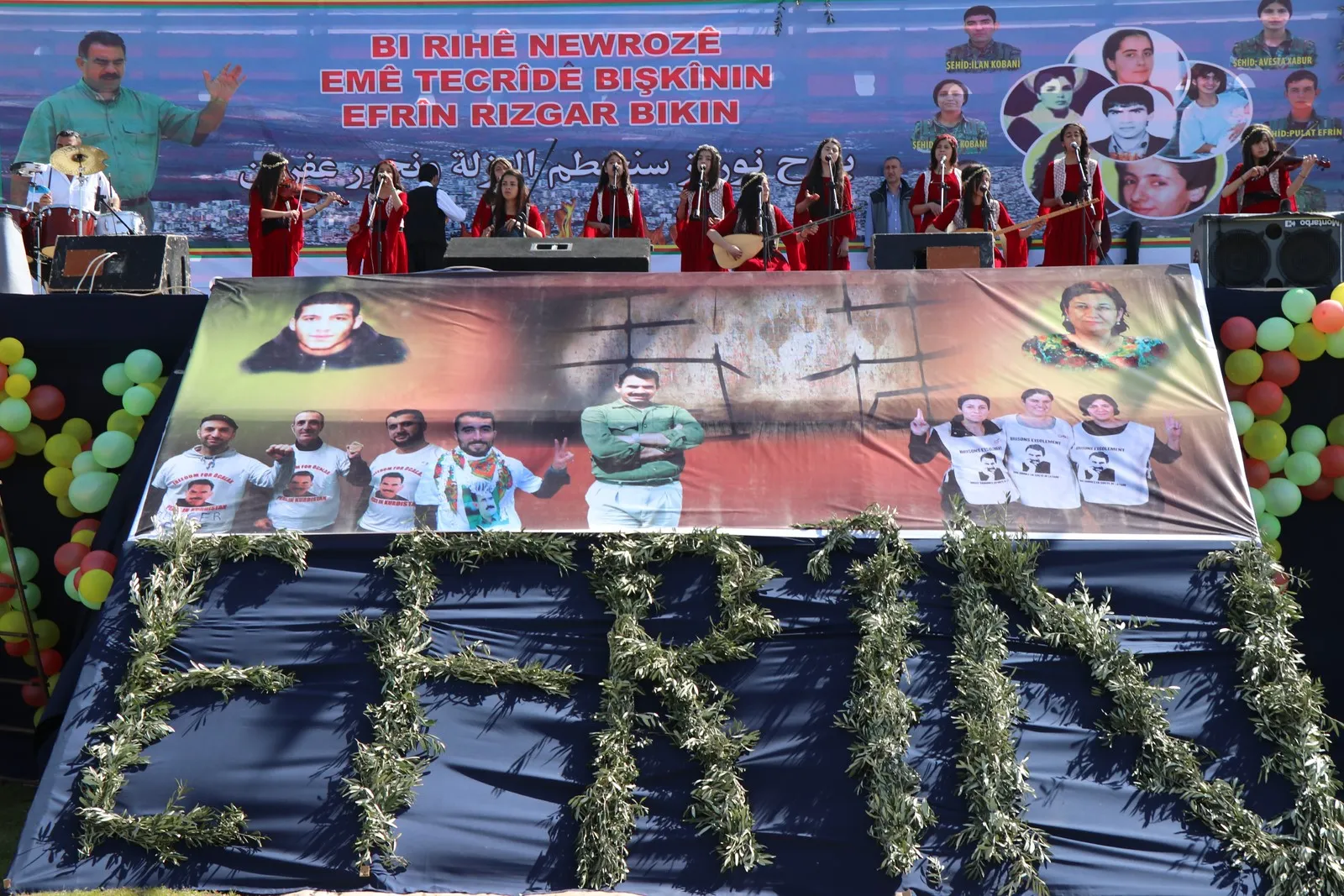 Newroz events in al-Shahab initiated