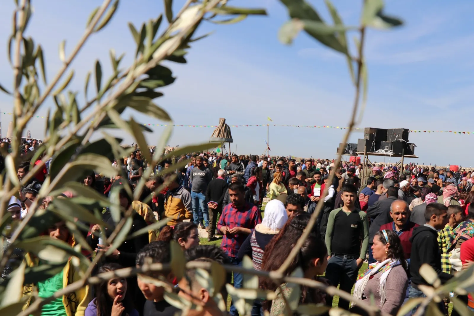 Newroz events in al-Shahab initiated