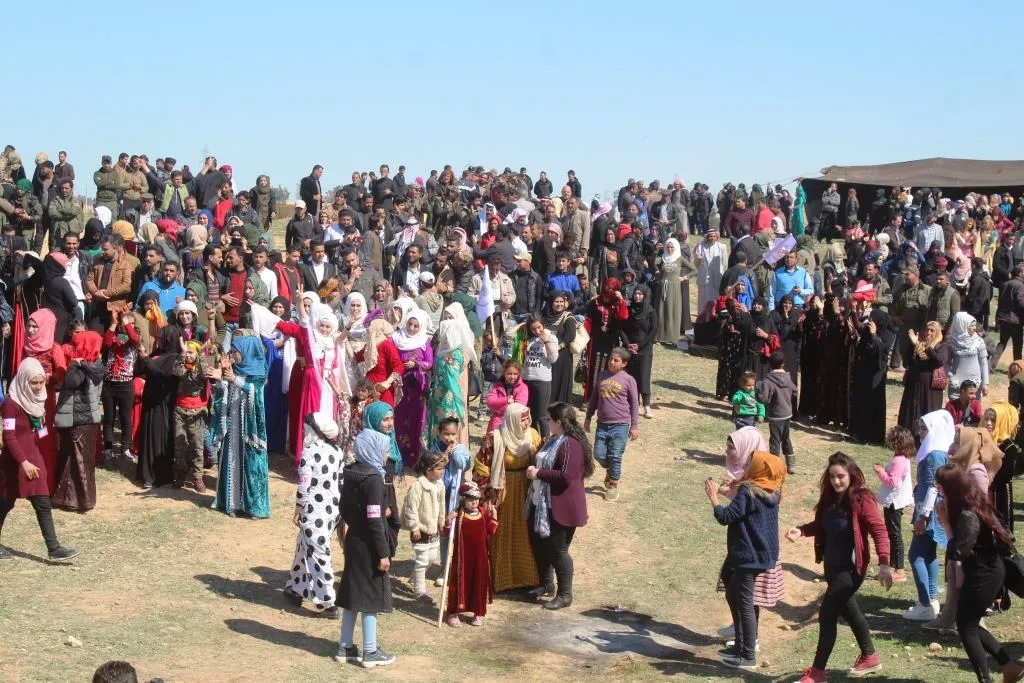 From al-Raqqa celebration, speeches appeal of women's role in society