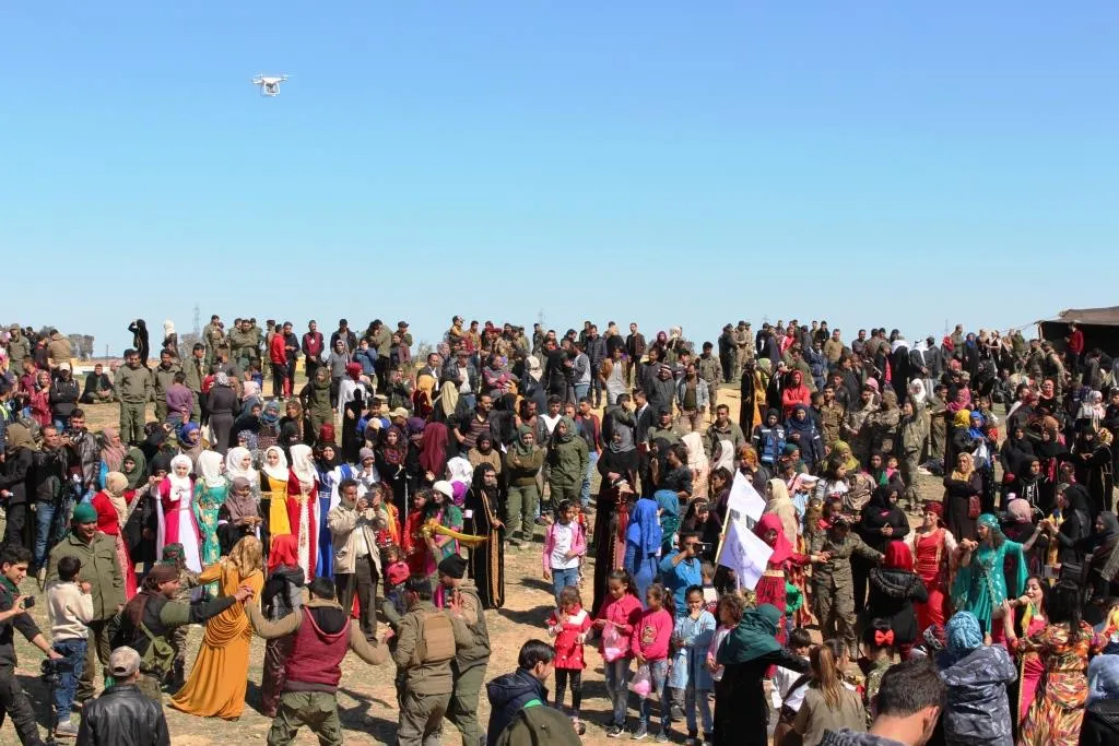From al-Raqqa celebration, speeches appeal of women's role in society