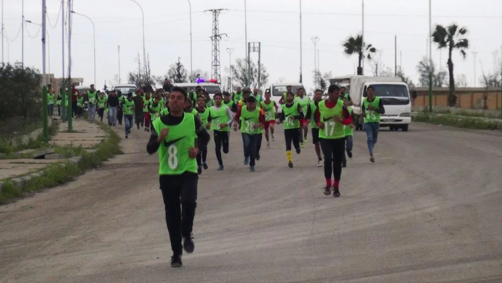 1st marathon started in al-Tabqa