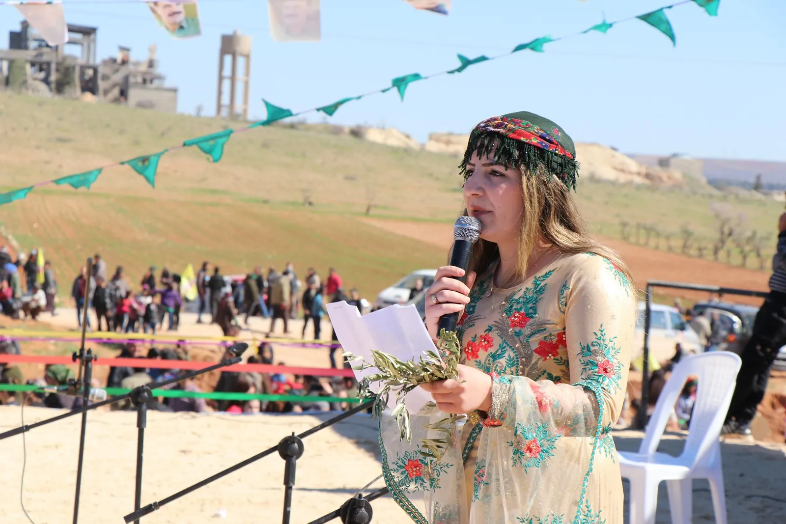 Speakers in al-Shahba assert steadfastness, ensure creation of democratic, free nation