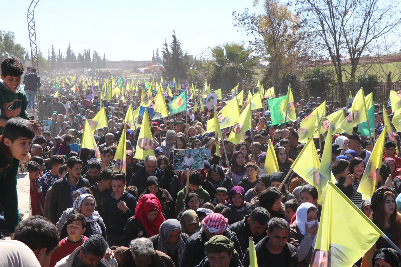 Speakers in al-Shahba assert steadfastness, ensure creation of democratic, free nation
