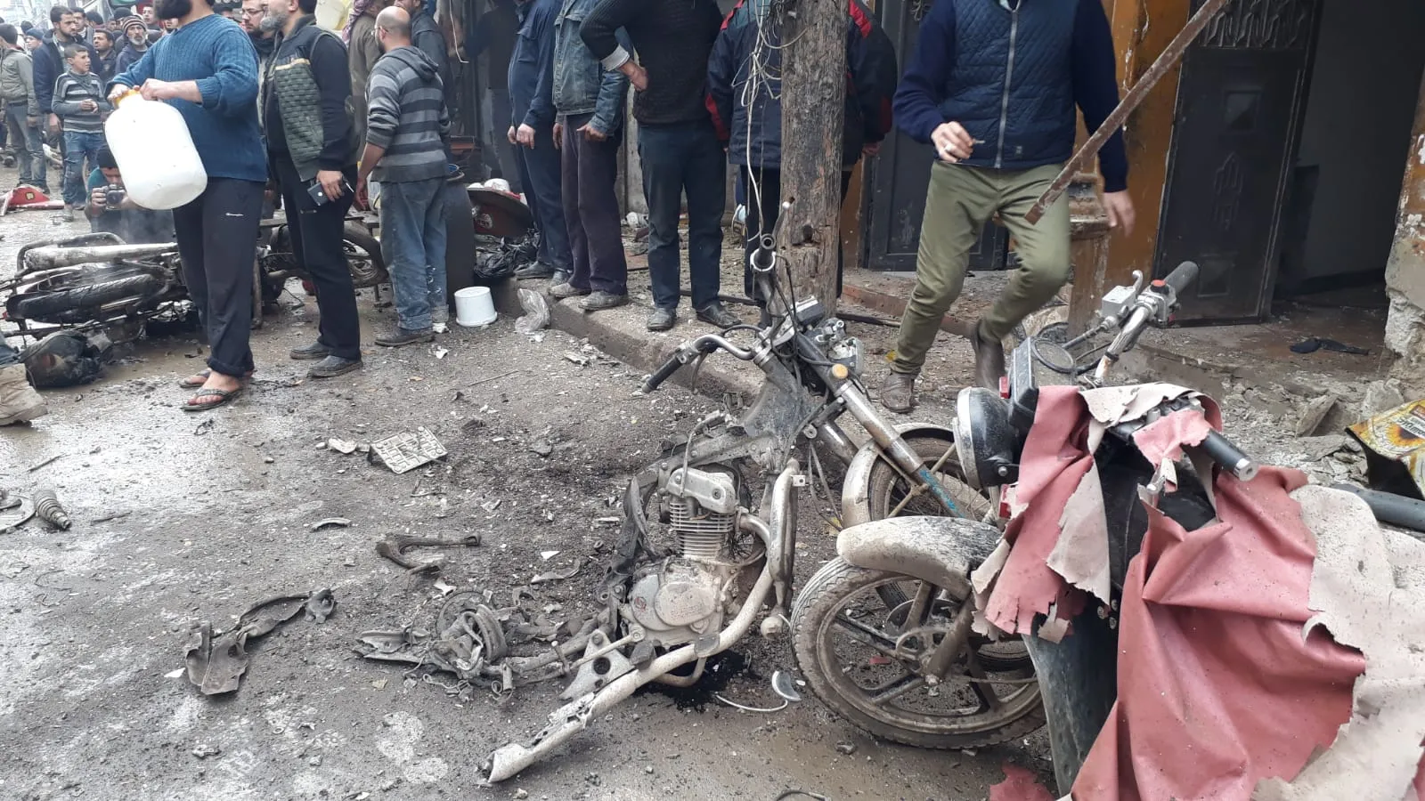 Explosion in al-Bab