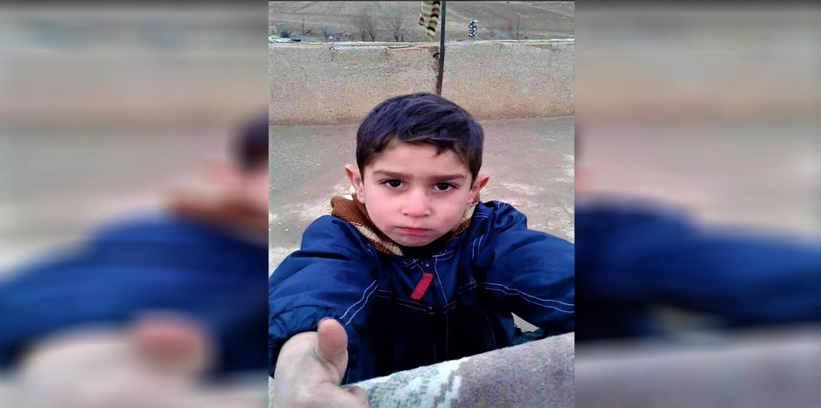 2 children fell in Zerkan river