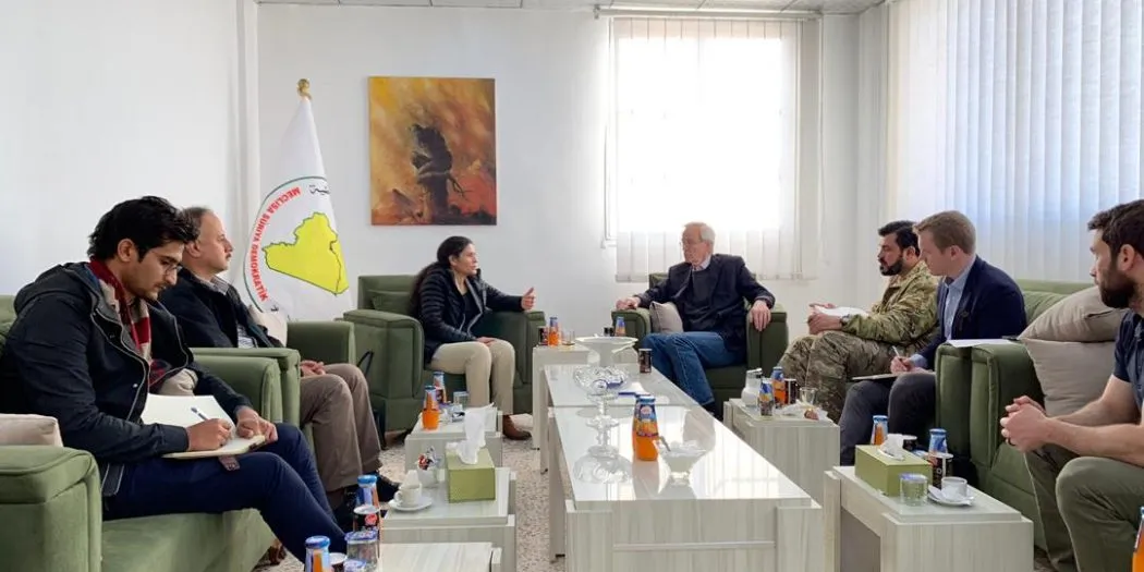 William Roubak meets with MSD's officials