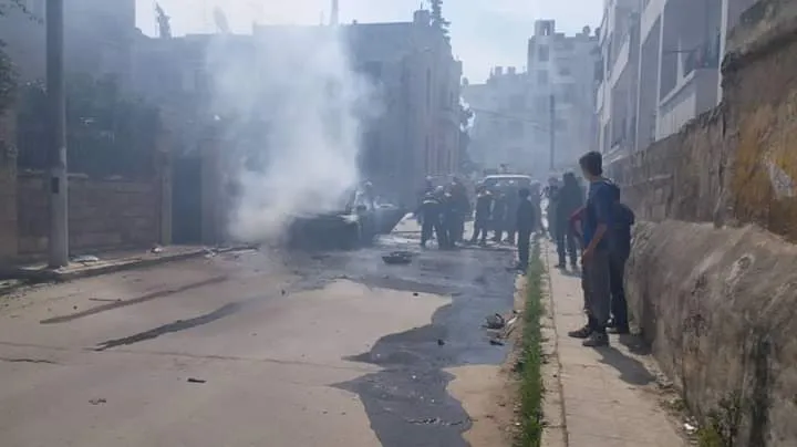 2 explosions in Idlib