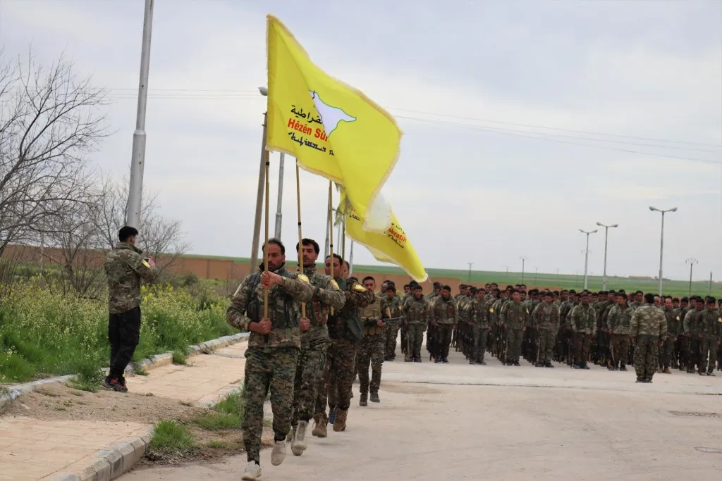 SDF ended new training course for their fighters in al-Tabqa