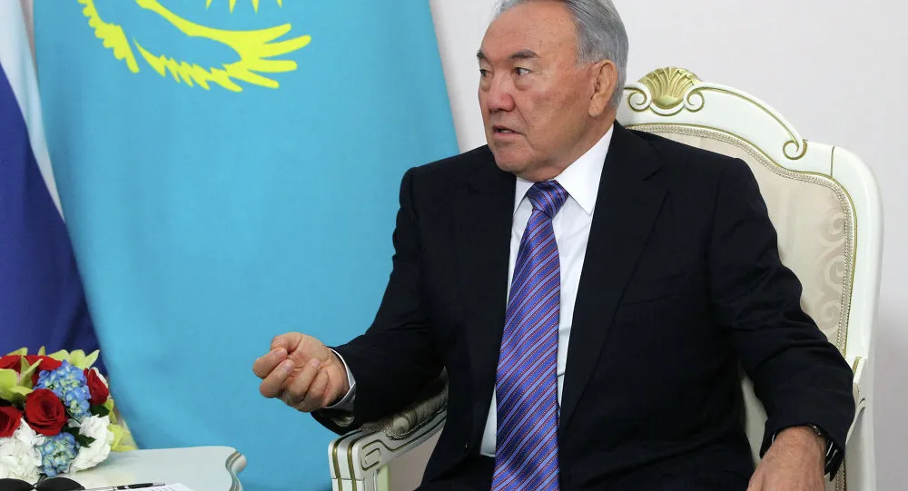 Kazakh president resigned 