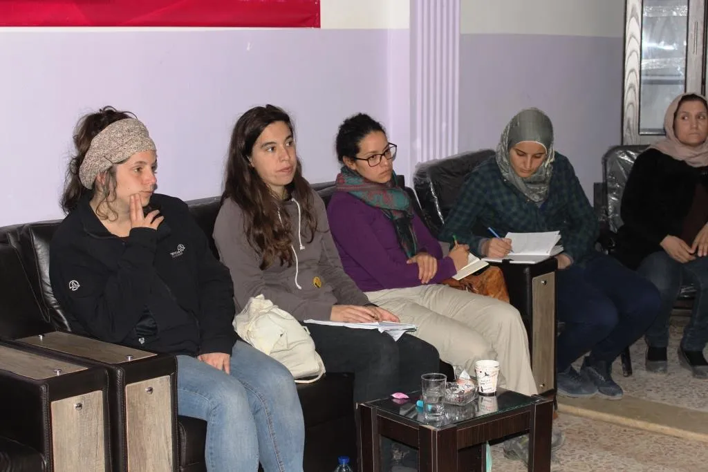 Basque Region Delegation briefed on situation of women in al-Raqqa