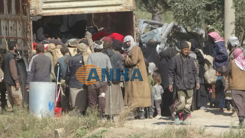 Photos show how IS mercenaries surrendered to SDF in al-Bagouz