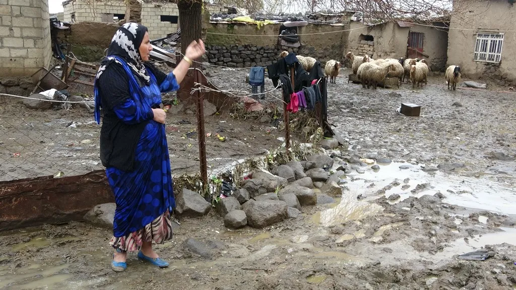 Damage to property of villagers of border villages as a result of removal of concrete wall