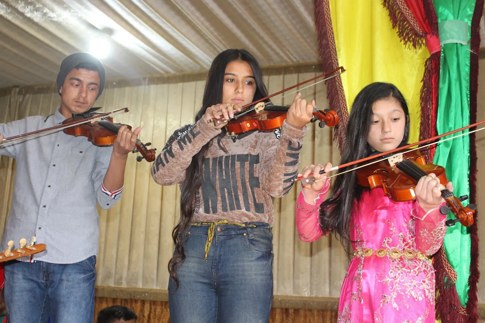 Celebration for children in al-Hasakah on occasion of Newroz