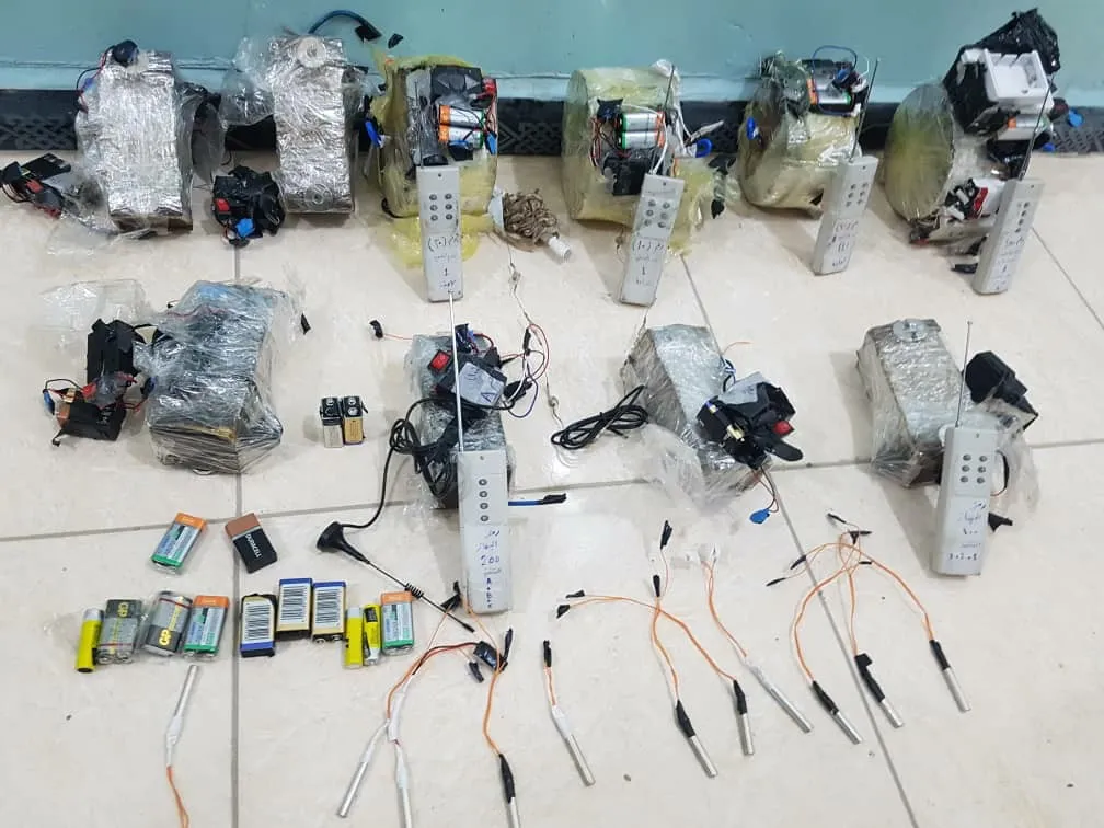 ISF dismantled explosive devices in al-Shadadi