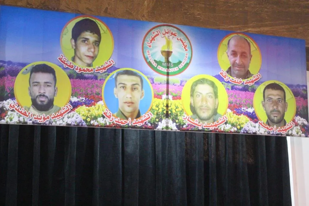 Al-Tabqa people commemorate 6 martyrs of March