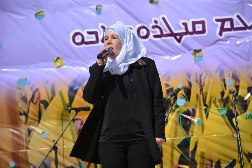 March 8th celebration in al-Jazeera ended with heritage shows, speeches saluting women's struggle