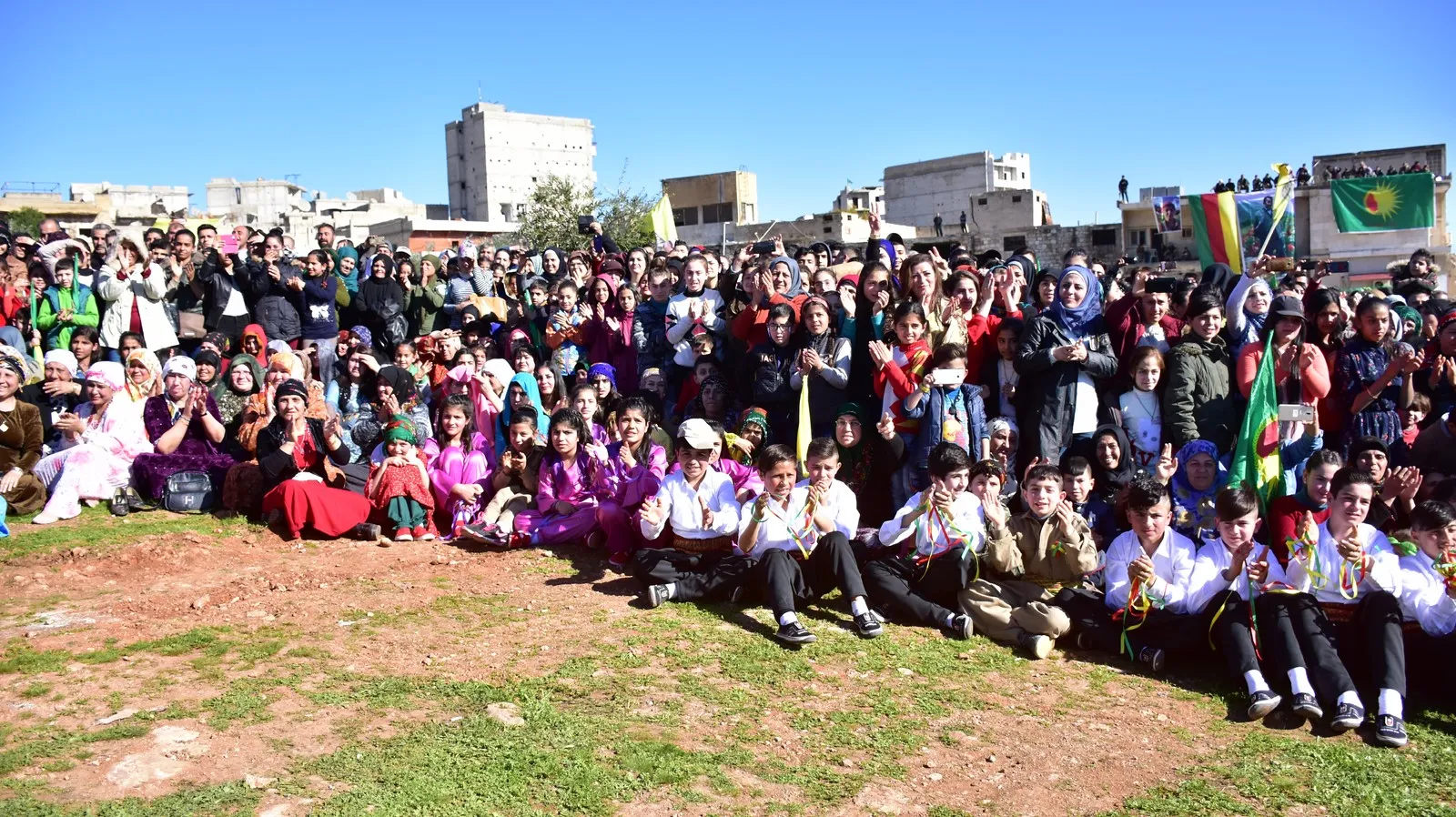 With folkloric performances, mothers' trills, Aleppo concluded its celebration