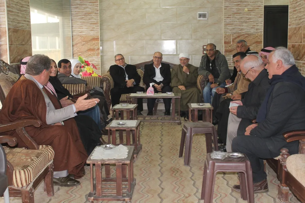 KNK delegation visits the Tribes and Dignitaries' Council in Dêrik