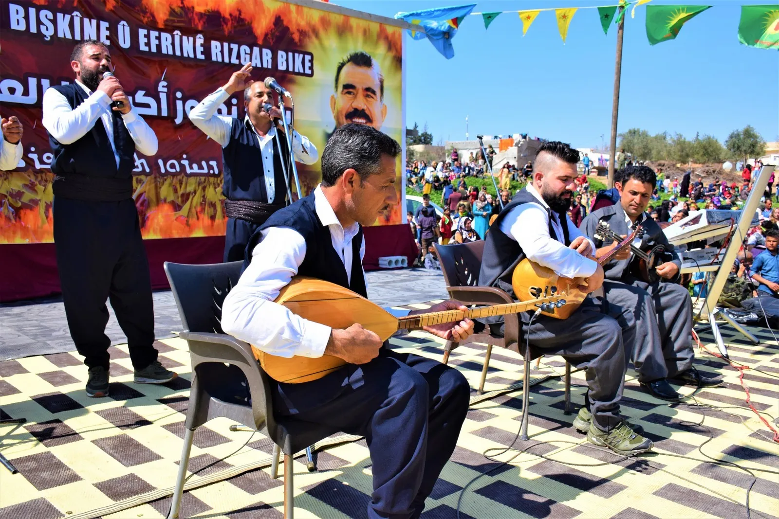 Al-Jazeera region's celebrations concluded with saluting Afrin's resistance, SDF