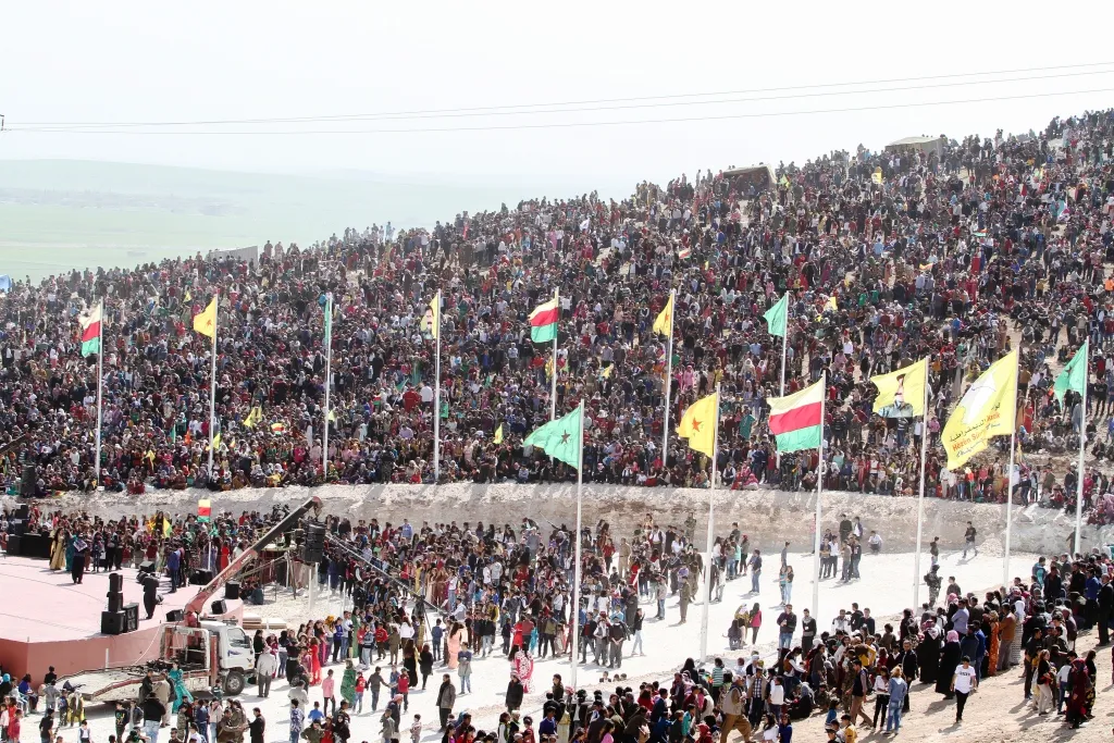 Kobani, Girê Spî cantons get ready for Newroz celebrations