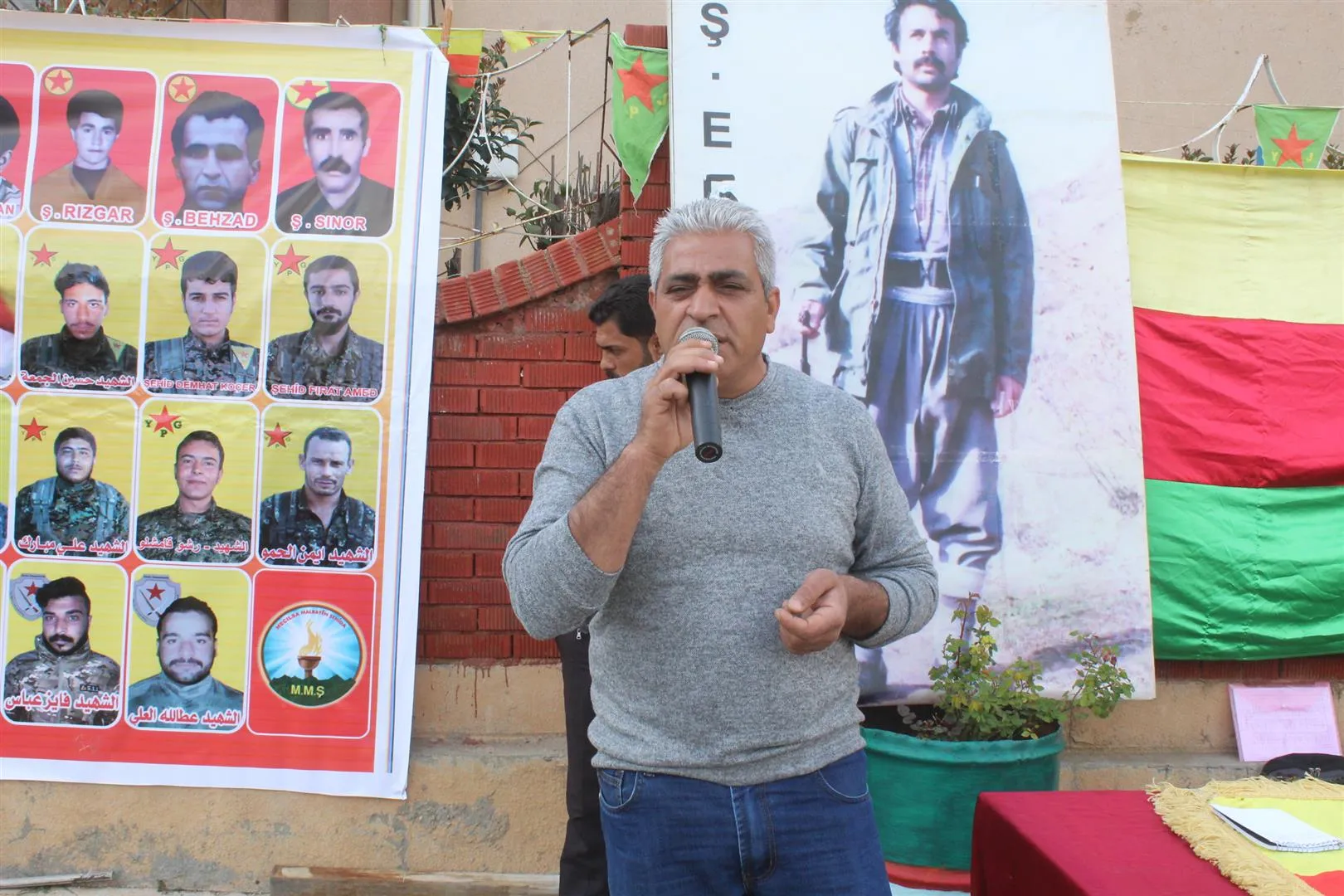 Thousands of people commemorate martyr Masoum Qurqmaz