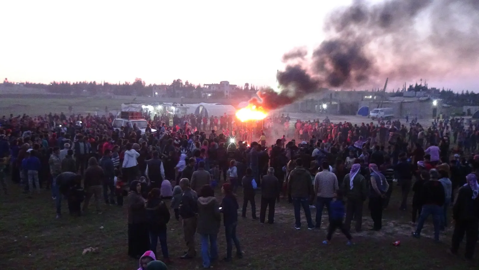 People of Afrin celebrate SDF victory, insist on continuing struggle to liberate Afrin