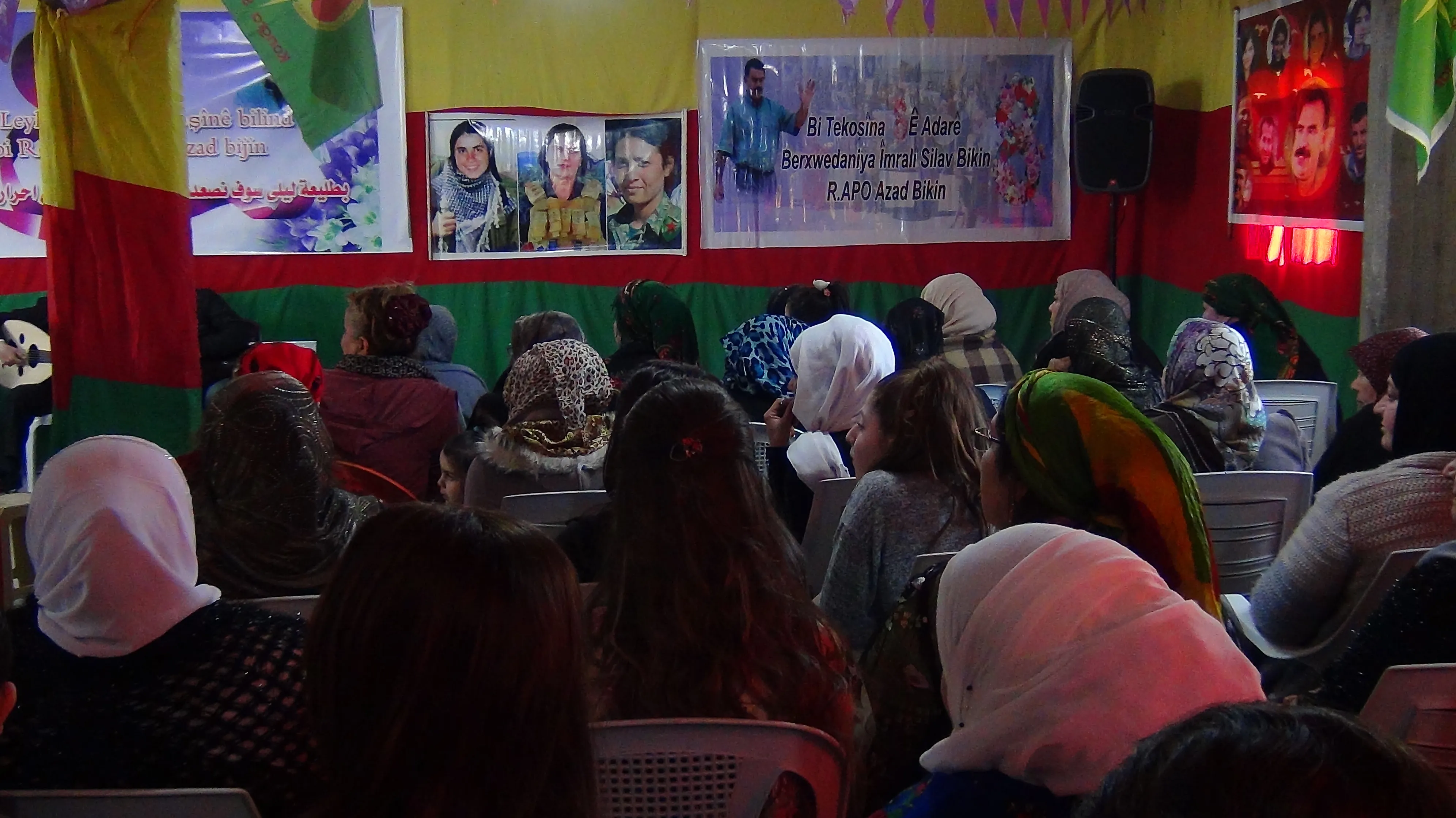 Celebration in Zorava in Damascus on 8th of March