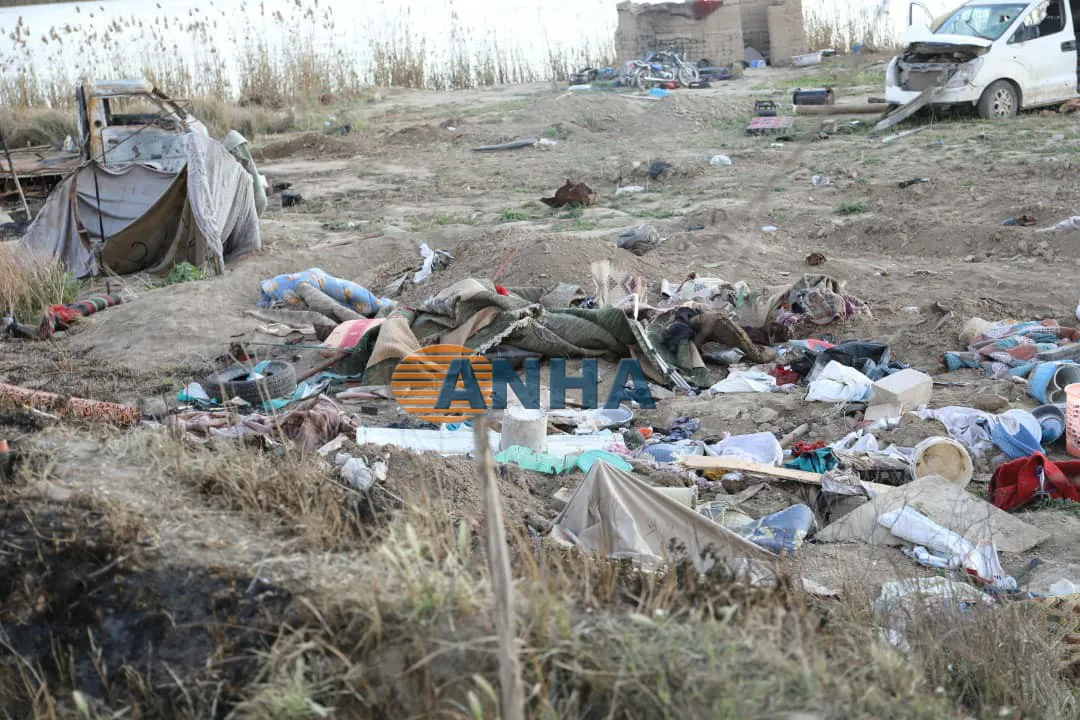 Remnants of IS mercenaries in al-Bagouz camp accompanied with photos, videos
