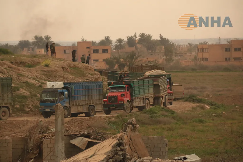 Commander in SDF: 6,000 mercenaries, their families came out of al-Bagouz burrows after fighting resumed