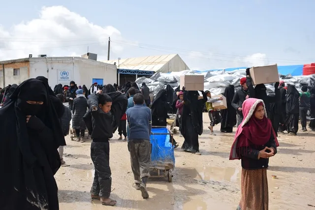 About 72,842 refugees settle in al-Hol camp
