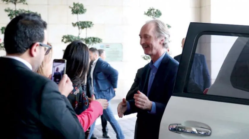 Pedersen meets regime's officials today in Damascus