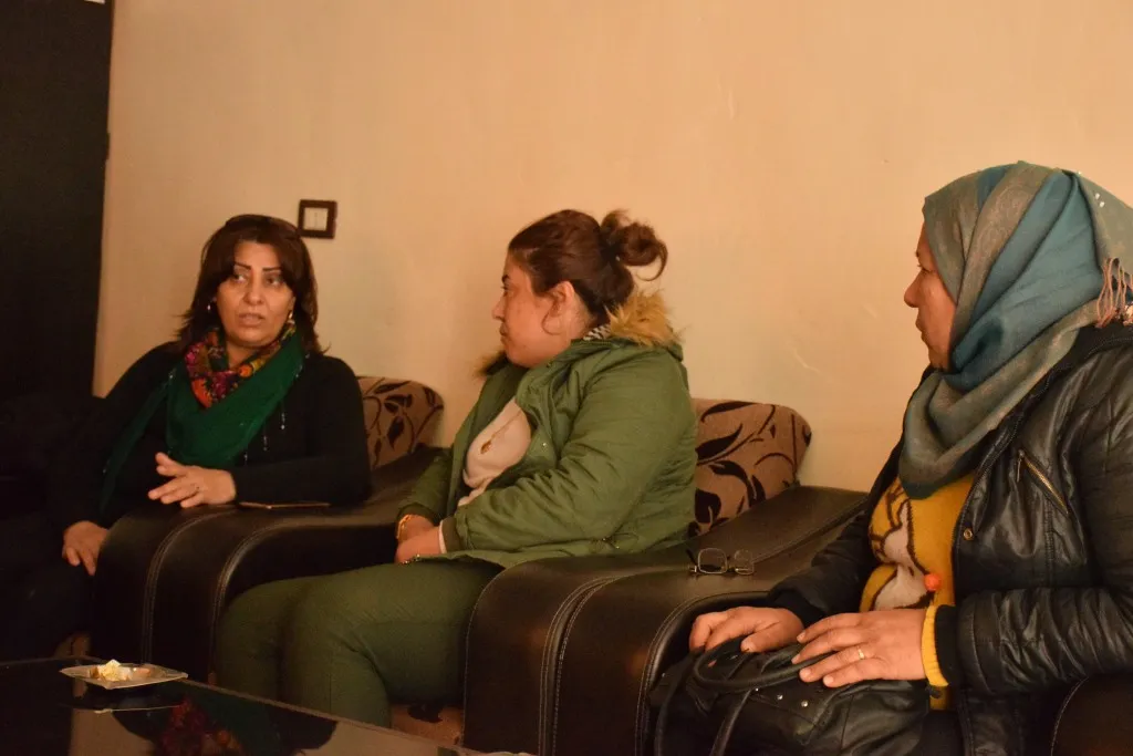 Delegation of Kongra Star visits al-Hol camp