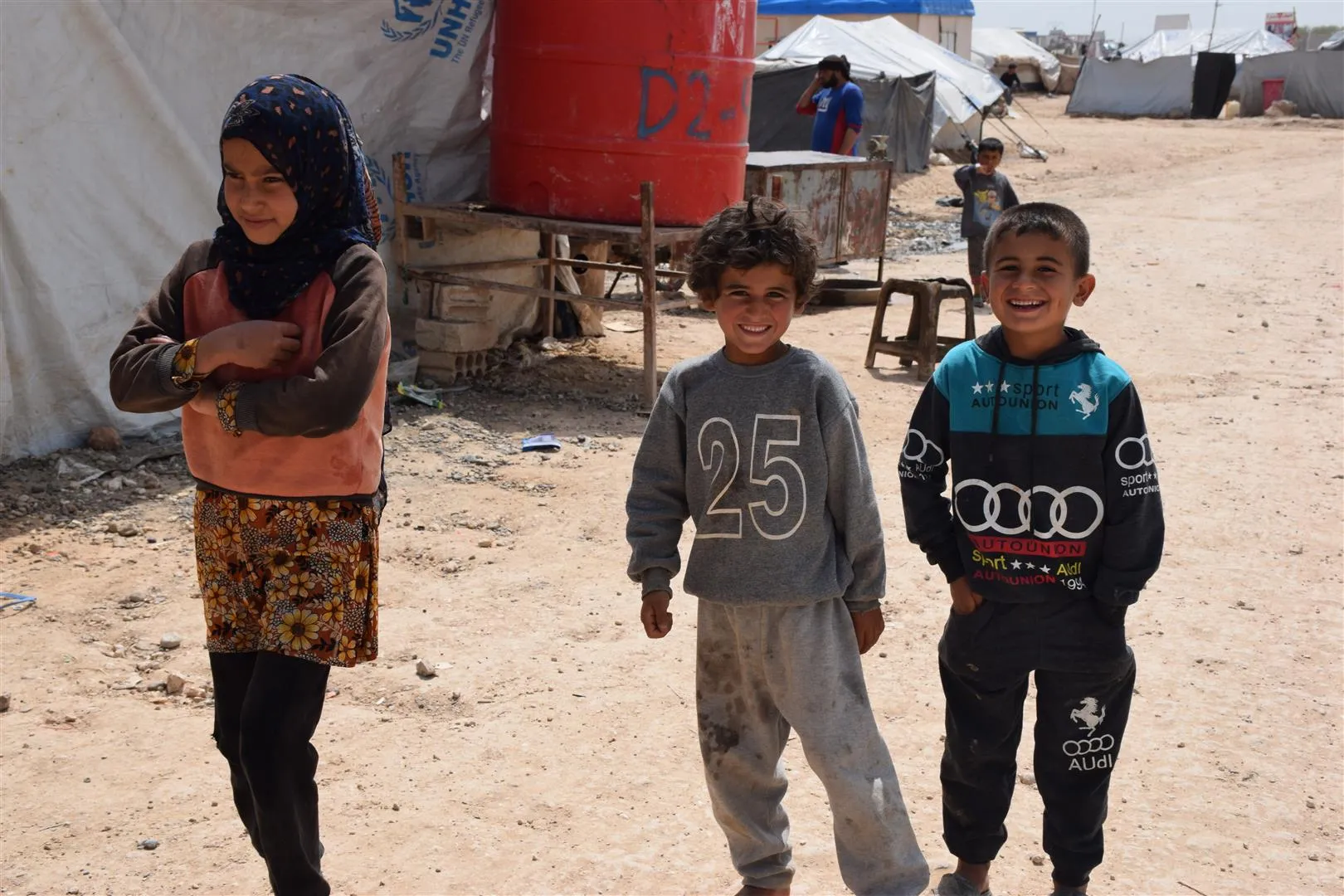 Al-Arishah refugees fear to spread diseases among children