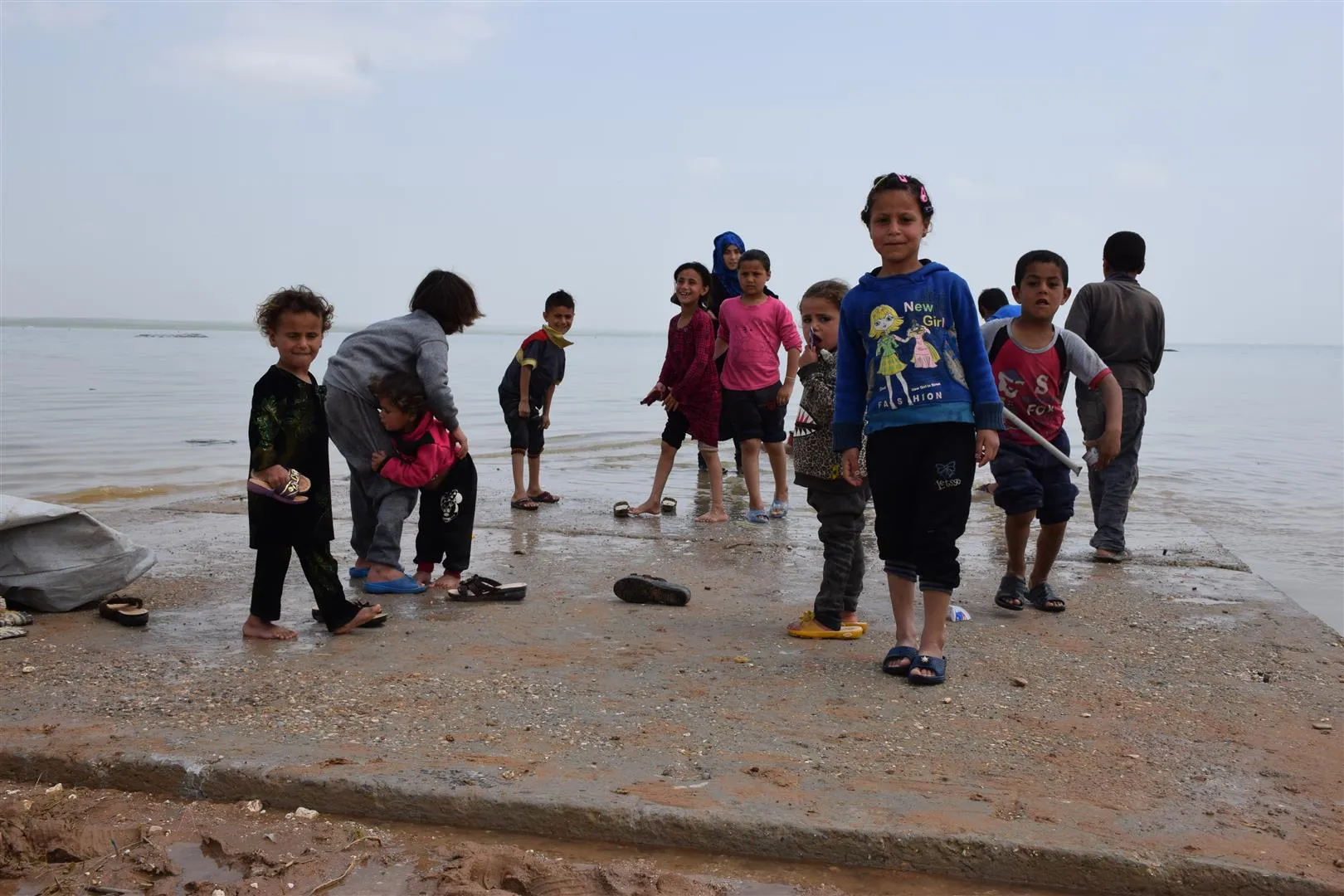 Al-Arishah refugees fear to spread diseases among children