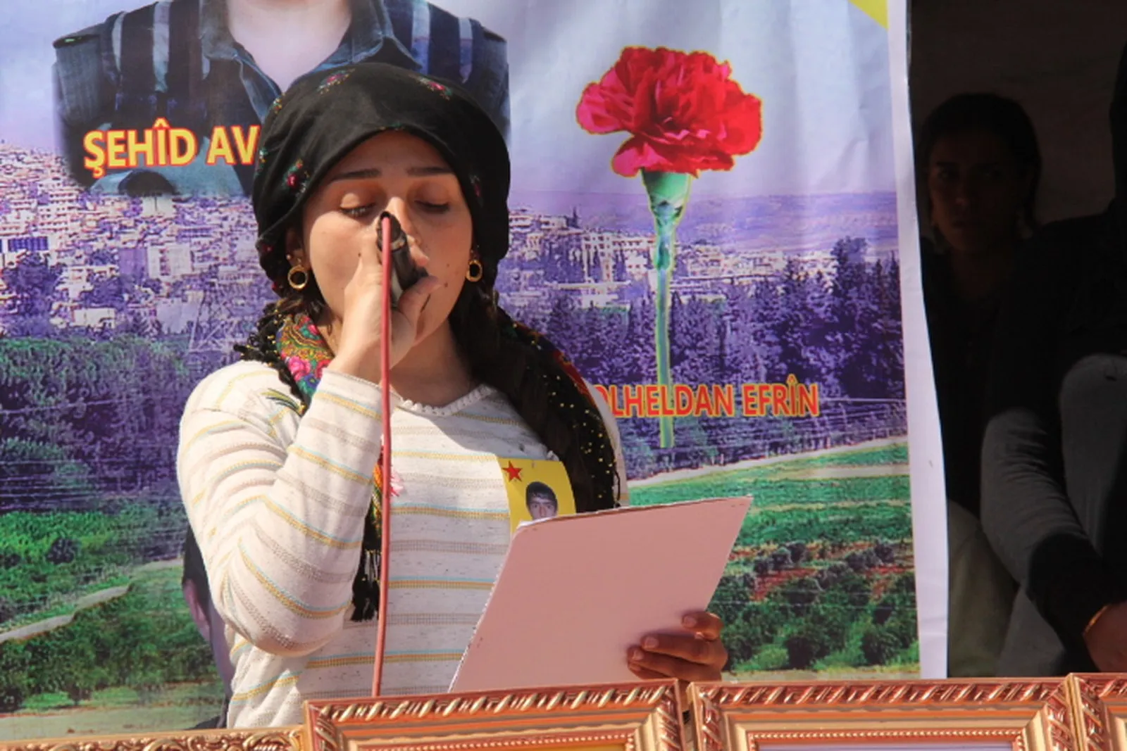 People of Afrin Region offered condolences for 8 martyrs' families