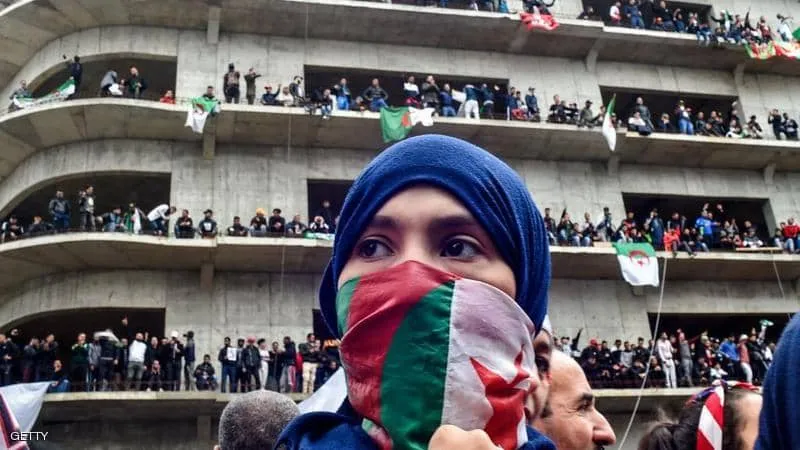 Mass demonstrations in Algeria against interim president