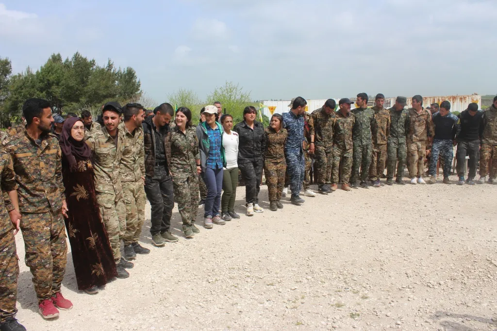 New fighters joined YPG