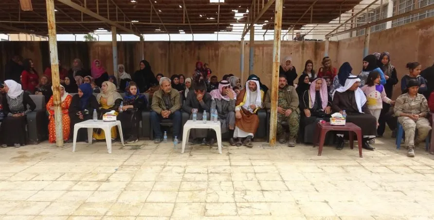 People of al-Raqqa celebrated SDF's victory