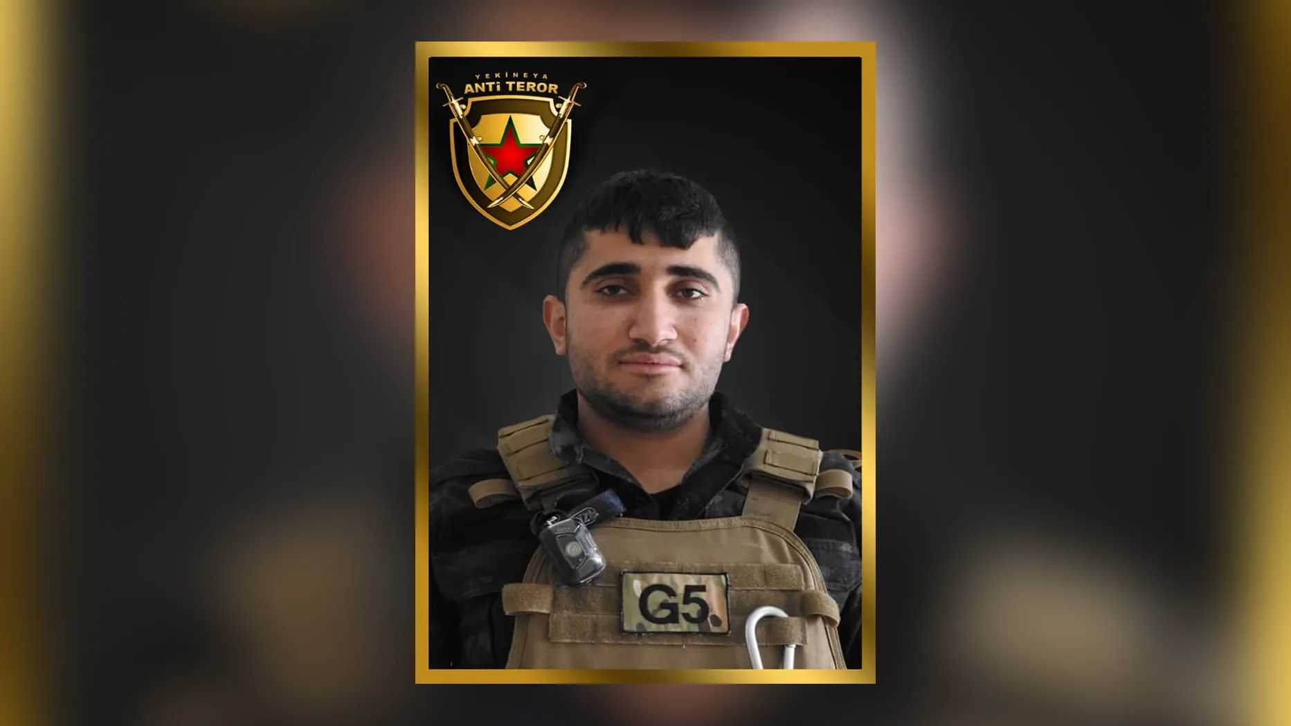 YPG disclosed martyr Çiyager Dêrik's record