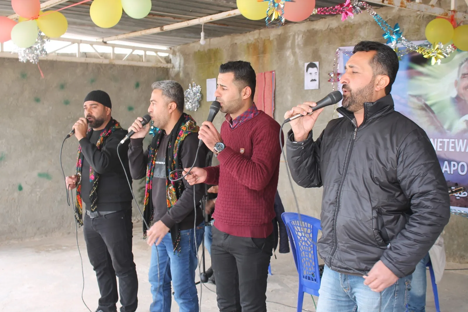 Various celebrations, events in N, E Syria on Ocalan's birthday